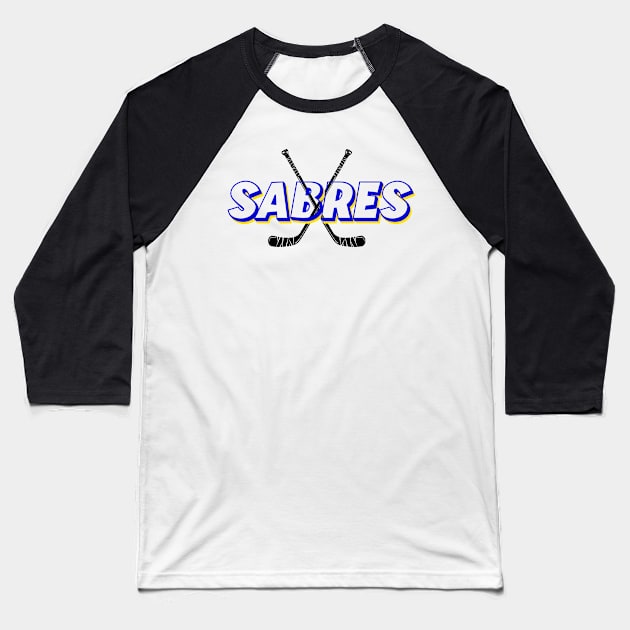 Sabres team Baseball T-Shirt by Cahya. Id